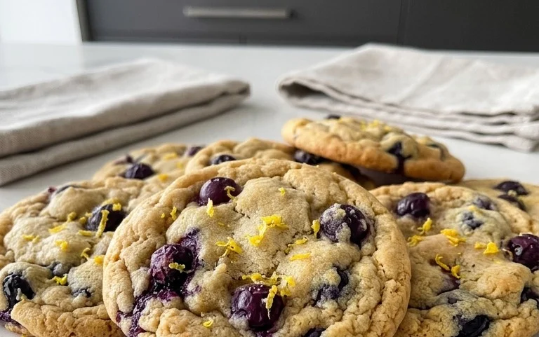 Lemon Blueberry Cookies Recipe