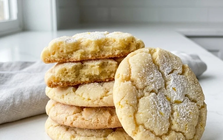 Soft & Chewy Lemon Cookies