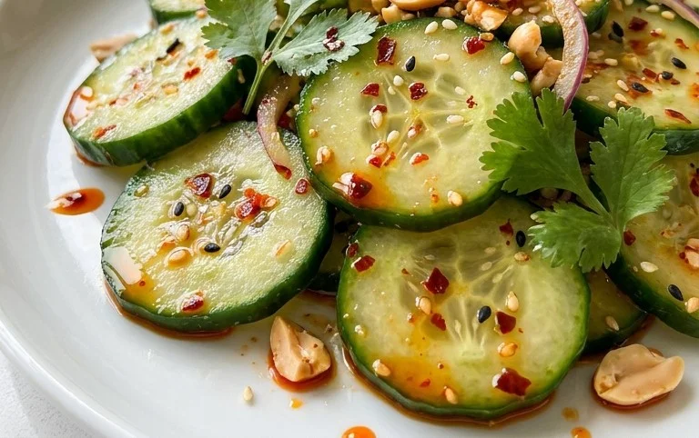 Spicy Asian Cucumber Salad