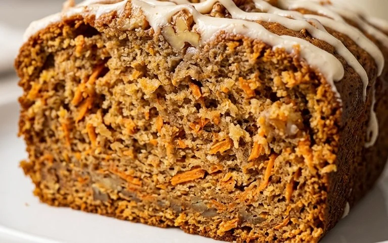 Dairy Free Carrot Cake Banana Bread