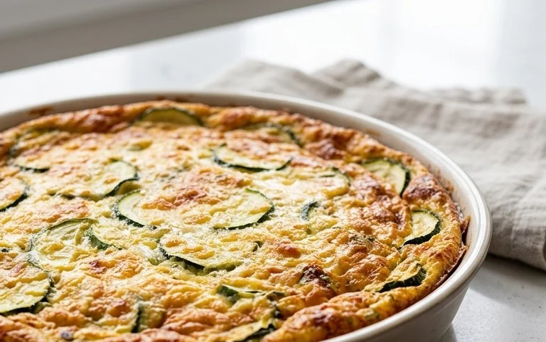 Crustless Zucchini Quiche Recipe