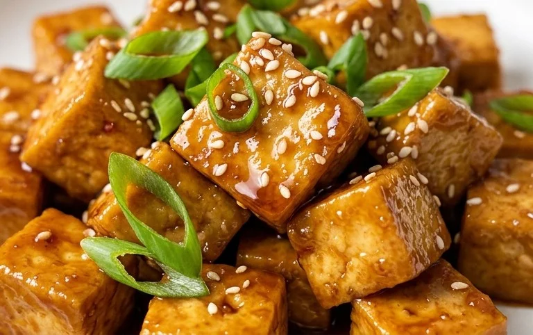 Honey Garlic Tofu
