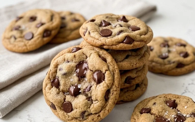 The Best Soft Chocolate Chip Cookies