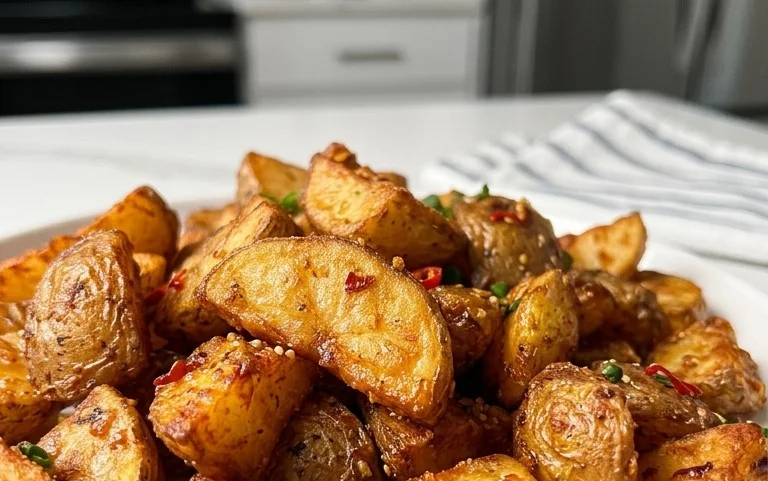 Crispy Honey Chilli Potatoes