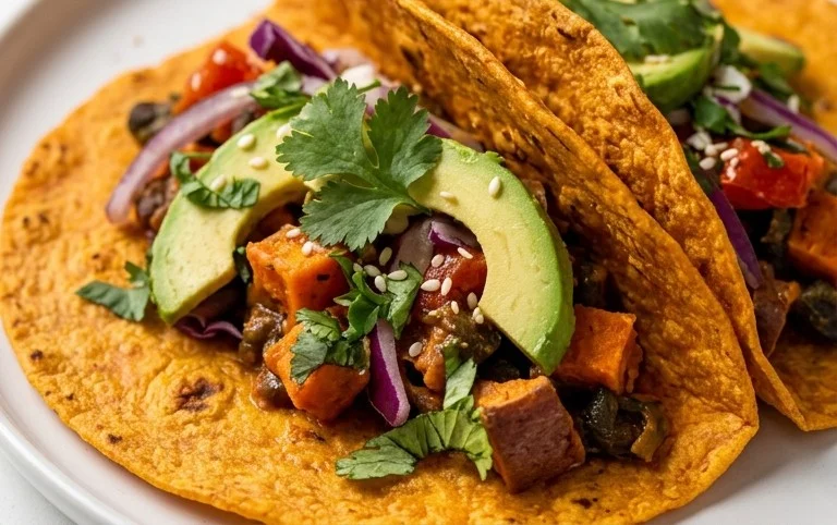 Sweet Potato Tortillas (Gluten-Free Vegan Wraps)