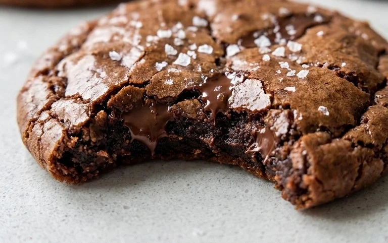 Salted Brownie Cookies