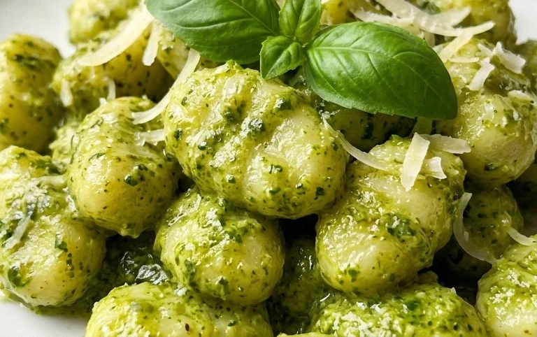 Creamy Pesto Gnocchi