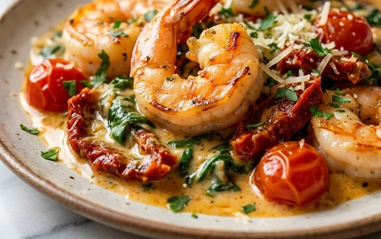 Tuscan Shrimp (One-Pan, 30-Minute Dinner)