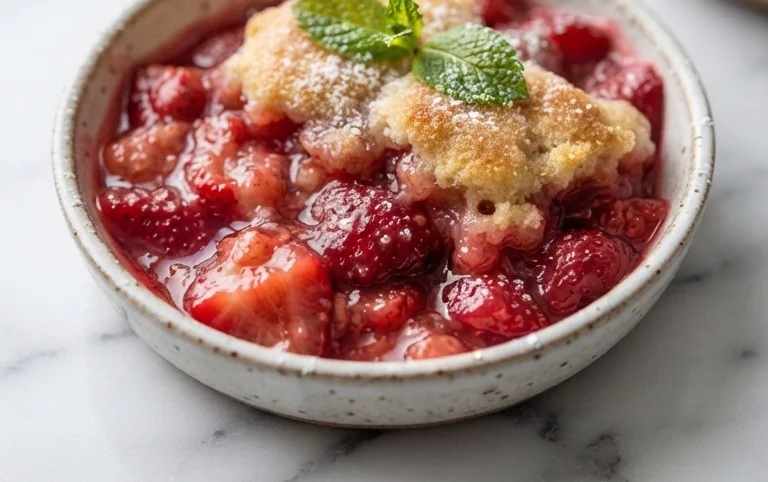 Strawberry Cobbler