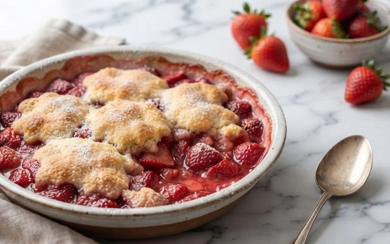 Strawberry Cobbler
