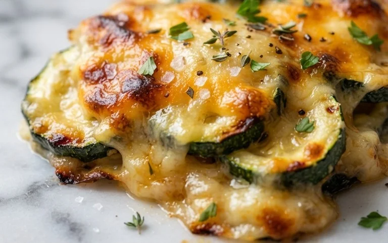Baked Zucchini and Cheese