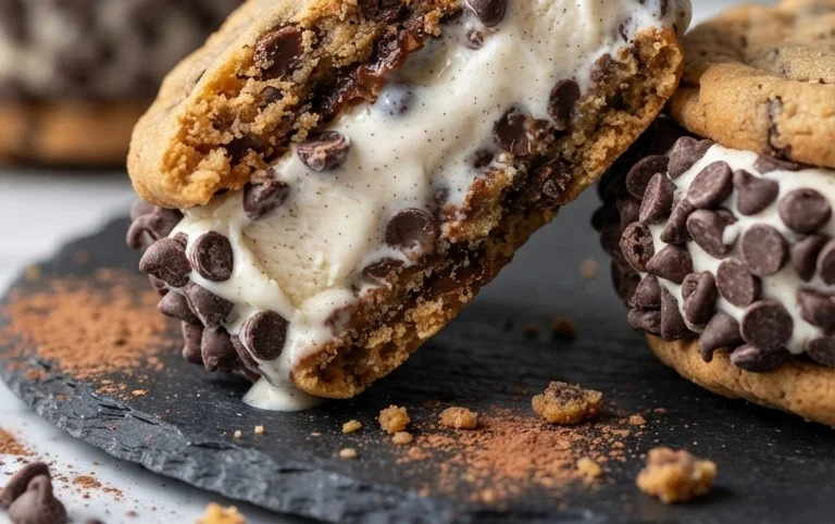 Cookie Ice Cream Sandwiches (Like a Chipwich!)