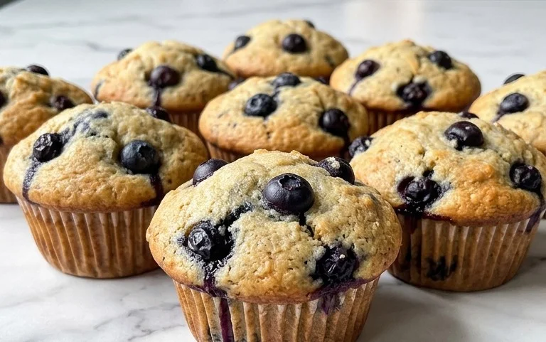 Homemade Blueberry Muffins