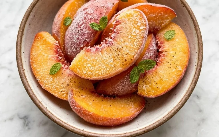 Freezing Peaches, How to Easily Freeze Peaches