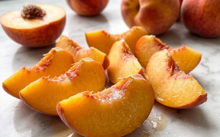 Freezing Peaches, How to Easily Freeze Peaches