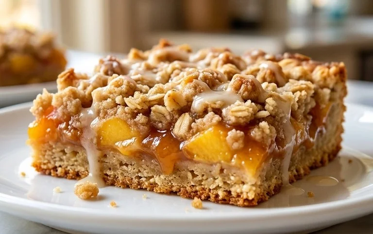 Fresh Peach Crum extractb Bars