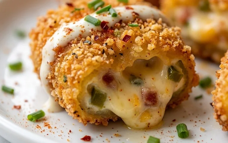 Fried Jalapeno Popper Bites