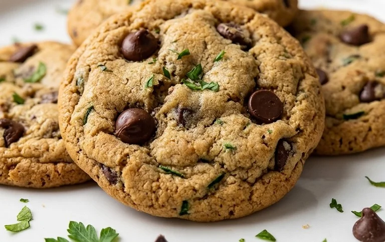 Zucchini Chocolate Chip Cookies