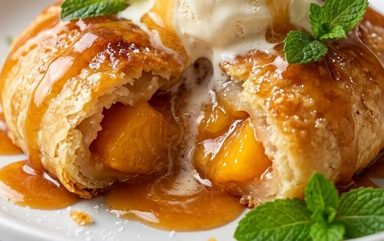 Peach Dumplings