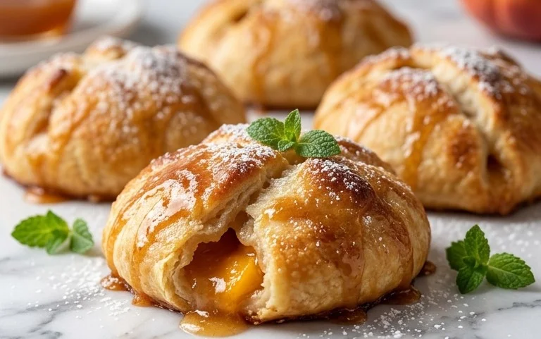 Peach Dumplings