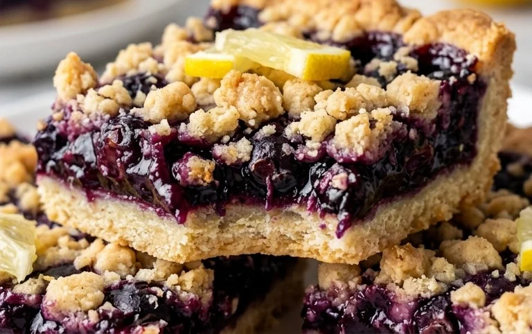 Easy Blueberry Pie Bars