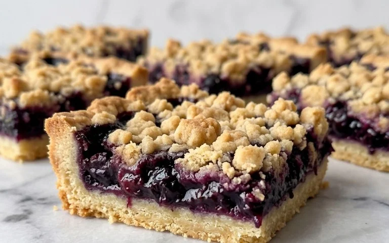 Easy Blueberry Pie Bars