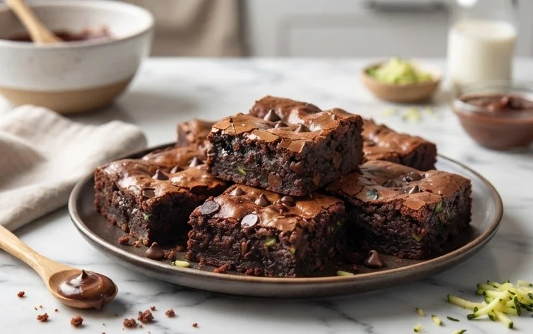 Chocolate Zucchini Brownies Recipe
