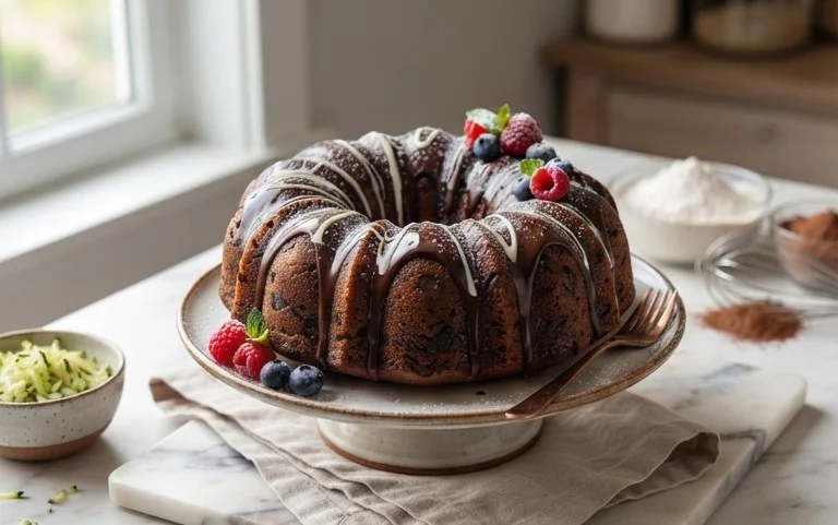 Chocolate Zucchini Bundt Cake