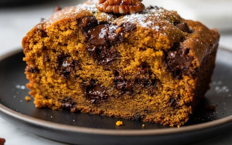 Pumpkin Chocolate Chip Bread