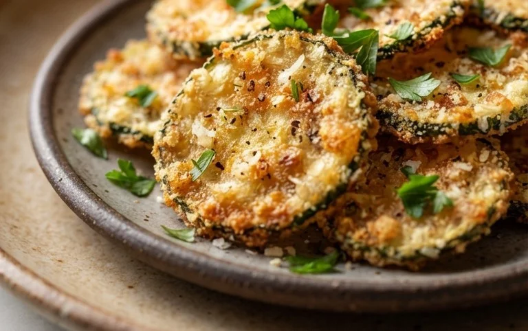 Crispy Baked Zucchini Chips